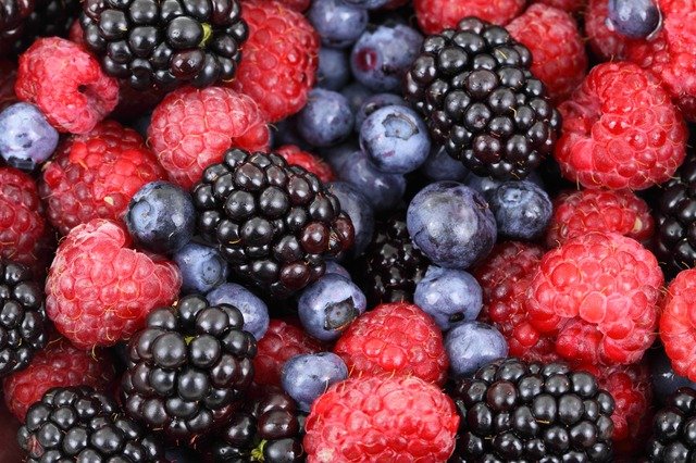 Berries shown are antioxidant that reduce inflammation and ease gout symptoms